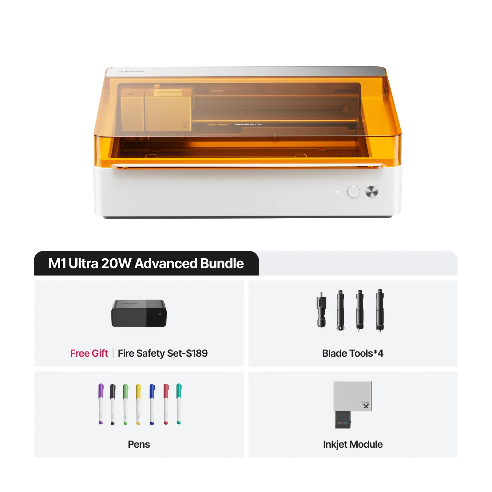 xTool M1 Advanced Bundle 20W